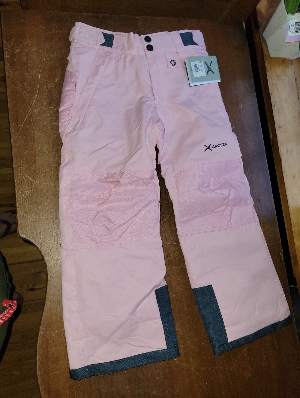Arctix Youth XS 6/7 Pink All Weather Protection Snow Pant Thermatech